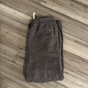 brandy melville charcoal sweatpants